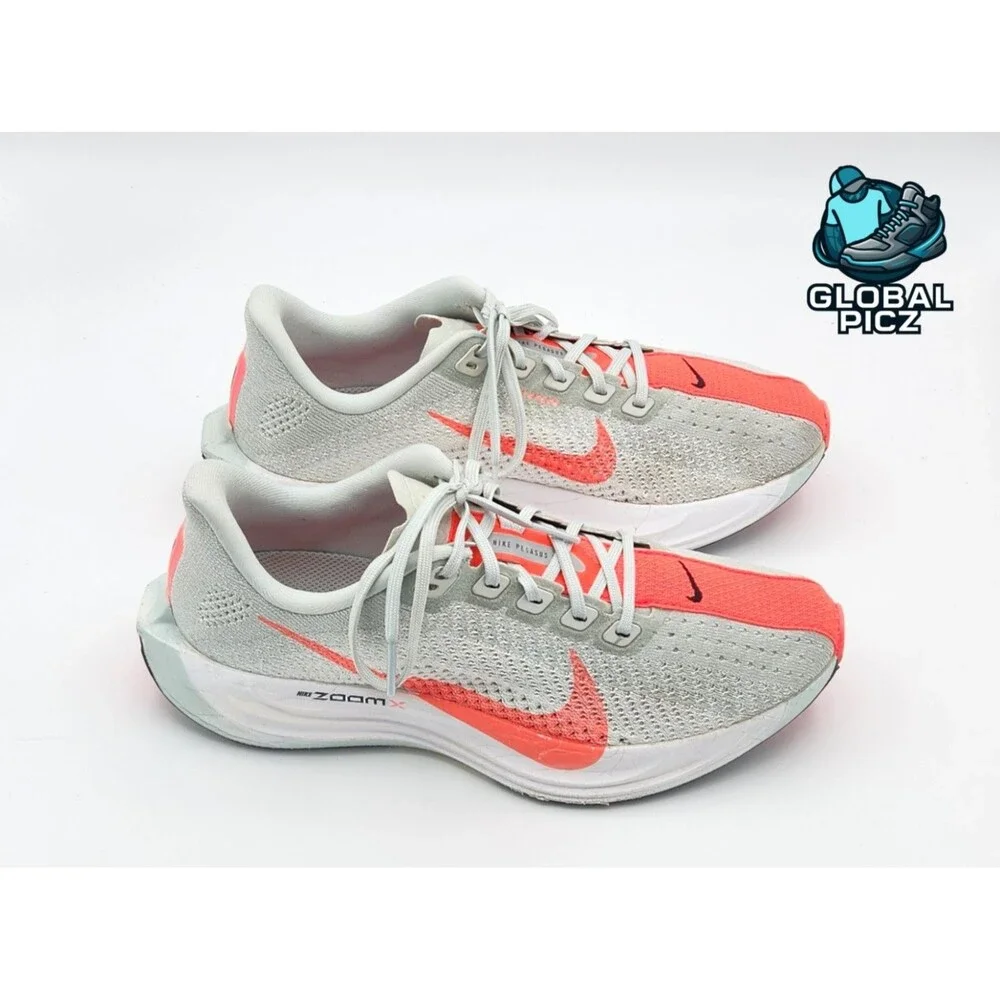 Nike Women's Running Shoes White with Coral/Red Accents